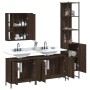 Badezimmermöbel-Set 4-teilig aus eichenbraunem Sperrholz von , Badezimmermöbel - Ref: Foro24-3214754, Preis: 272,06 €, Rabatt: %