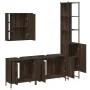 Badezimmermöbel-Set 4-teilig aus eichenbraunem Sperrholz von , Badezimmermöbel - Ref: Foro24-3214754, Preis: 267,59 €, Rabatt: %