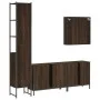 Badezimmermöbel-Set 4-teilig aus eichenbraunem Sperrholz von , Badezimmermöbel - Ref: Foro24-3214754, Preis: 267,59 €, Rabatt: %