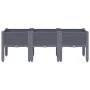 Pflanzgefäß mit grauen PP-Beinen 120x40x42 cm von , Töpfe und Pflanzgefäße - Ref: Foro24-367896, Preis: 75,21 €, Rabatt: %