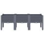 Pflanzgefäß mit grauen PP-Beinen 120x40x42 cm von , Töpfe und Pflanzgefäße - Ref: Foro24-367896, Preis: 83,50 €, Rabatt: %