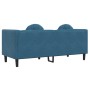 2-Sitzer-Sofa aus blauem Samt mit Kissen von , Sofas - Ref: Foro24-372640, Preis: 246,78 €, Rabatt: %