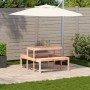 Douglas Massivholz-Picknicktisch 110x134x75 cm von , Gartentische - Ref: Foro24-832560, Preis: 91,10 €, Rabatt: %