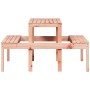 Douglas Massivholz-Picknicktisch 110x134x75 cm von , Gartentische - Ref: Foro24-832560, Preis: 91,10 €, Rabatt: %