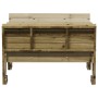 Kinder-Picknicktisch aus imprägniertem Kiefernholz 88x122x58 cm von , Gartentische - Ref: Foro24-832605, Preis: 155,97 €, Rab...