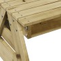 Kinder-Picknicktisch aus imprägniertem Kiefernholz 88x122x58 cm von , Gartentische - Ref: Foro24-832605, Preis: 155,97 €, Rab...