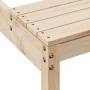 Solid pine wood picnic table 160x134x75 cm by , Garden tables - Ref: Foro24-832562, Price: 153,23 €, Discount: %