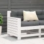 Sofá de jardín con reposabrazos madera pino blanco 69x62x70,5cm de , Sofás de exterior - Ref: Foro24-844884, Precio: 70,13 €,...