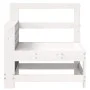 Sofá de jardín con reposabrazos madera pino blanco 69x62x70,5cm de , Sofás de exterior - Ref: Foro24-844884, Precio: 70,13 €,...