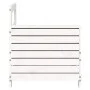 Sofá de jardín con reposabrazos madera pino blanco 69x62x70,5cm de , Sofás de exterior - Ref: Foro24-844884, Precio: 70,13 €,...