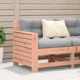 Garden sofa with Douglas wood armrests 69x62x70.5 cm by , Outdoor sofas - Ref: Foro24-844886, Price: 61,93 €, Discount: %