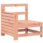 Garden sofa with Douglas wood armrests 69x62x70.5 cm by , Outdoor sofas - Ref: Foro24-844886, Price: 61,92 €, Discount: %