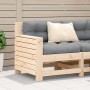 Gartensofa mit Armlehnen und Kissen aus massivem Kiefernholz von , Outdoor-Sofas - Ref: Foro24-844920, Preis: 92,03 €, Rabatt: %