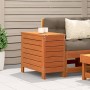 Gartenhocker aus Kiefernholz, braun gewachst, 62x31,5x52 cm. von , Modulare Sofas für den Außenbereich - Ref: Foro24-844890, ...