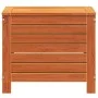 Gartenhocker aus Kiefernholz, braun gewachst, 62x31,5x52 cm. von , Modulare Sofas für den Außenbereich - Ref: Foro24-844890, ...