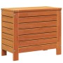 Gartenhocker aus Kiefernholz, braun gewachst, 62x31,5x52 cm. von , Modulare Sofas für den Außenbereich - Ref: Foro24-844890, ...
