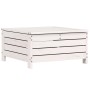 Gartenhocker aus massivem weißem Kiefernholz 62x63,5x32 cm von , Outdoor-Sofas - Ref: Foro24-844899, Preis: 85,10 €, Rabatt: %