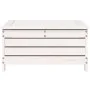 Taburete de jardín madera maciza de pino blanco 62x63,5x32 cm de , Sofás de exterior - Ref: Foro24-844899, Precio: 84,01 €, D...