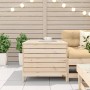 Taburete de jardín madera maciza de pino 62x63,5x53,5 cm de , Sofás de exterior - Ref: Foro24-844903, Precio: 73,33 €