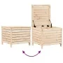 Gartenhocker aus massivem Kiefernholz 62x63,5x53,5 cm von , Outdoor-Sofas - Ref: Foro24-844903, Preis: 72,68 €, Rabatt: %