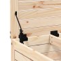 Gartenhocker aus massivem Kiefernholz 62x63,5x53,5 cm von , Outdoor-Sofas - Ref: Foro24-844903, Preis: 73,37 €, Rabatt: %