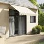 Cream fabric and steel retractable awning 200x150 cm by , Awnings - Ref: Foro24-368745, Price: 78,89 €, Discount: %