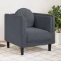 Sessel mit dunkelgrauem Samtkissen von , Sofas - Ref: Foro24-372623, Preis: 129,87 €, Rabatt: %