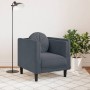 Armchair with dark gray velvet cushion by , Sofas - Ref: Foro24-372623, Price: 130,85 €, Discount: %
