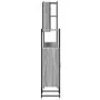 Sonoma gray plywood 4-piece bathroom cabinet set by , Bathroom furniture - Ref: Foro24-3214768, Price: 251,20 €, Discount: %