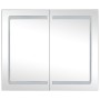 Badezimmerschrank mit LED-Spiegel 80x12,2x68 cm von vidaXL, Badezimmerwaschtische - Ref: Foro24-325545, Preis: 173,01 €, Raba...