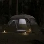 Family tent with LED 6 people quick opening light green by , tents - Ref: Foro24-94307, Price: 181,68 €, Discount: %