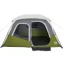 Family tent with LED 6 people quick opening light green by , tents - Ref: Foro24-94307, Price: 181,68 €, Discount: %