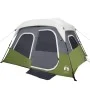Family tent with LED 6 people quick opening light green by , tents - Ref: Foro24-94307, Price: 181,68 €, Discount: %