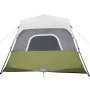 Family tent with LED 6 people quick opening light green by , tents - Ref: Foro24-94307, Price: 181,68 €, Discount: %