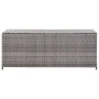 Graue Garten-Aufbewahrungsbox aus synthetischem Rattan, 150 x 50 x 60 cm von vidaXL, Aufbewahrungsboxen für den Außenbereich ...