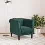 Dunkelgrüner Samtsessel von , Sofas - Ref: Foro24-372567, Preis: 174,88 €, Rabatt: %