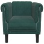 Sillón de terciopelo verde oscuro de , Sofás - Ref: Foro24-372567, Precio: 177,63 €