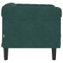 Sillón de terciopelo verde oscuro de , Sofás - Ref: Foro24-372567, Precio: 177,63 €