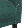 Sillón de terciopelo verde oscuro de , Sofás - Ref: Foro24-372567, Precio: 177,63 €