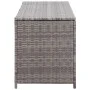 Graue Garten-Aufbewahrungsbox aus synthetischem Rattan, 150 x 50 x 60 cm von vidaXL, Aufbewahrungsboxen für den Außenbereich ...
