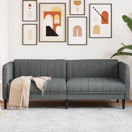 3 seater sofa dark gray fabric by , Sofas - Ref: Foro24-372614, Price: 252,87 €, Discount: %