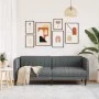 3 seater sofa dark gray fabric by , Sofas - Ref: Foro24-372614, Price: 250,22 €, Discount: %