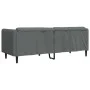 3 seater sofa dark gray fabric by , Sofas - Ref: Foro24-372614, Price: 250,22 €, Discount: %