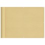 Balcony screen 100% polyester Oxford sand color 75x800 cm by , Umbrellas - Ref: Foro24-4000026, Price: 34,32 €, Discount: %