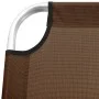 Tumbona senior extra alta plegable aluminio marrón de vidaXL, Tumbonas - Ref: Foro24-47916, Precio: 175,00 €, Descuento: %