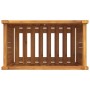 Planter with solid acacia wood lining 54x31x50 cm by , Pots and planters - Ref: Foro24-366431, Price: 70,89 €, Discount: %
