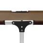 Braune, extrahohe, klappbare Seniorenliege aus Aluminium von vidaXL, Liegen - Ref: Foro24-47916, Preis: 178,14 €, Rabatt: %