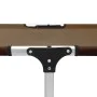 Tumbona senior extra alta plegable aluminio marrón de vidaXL, Tumbonas - Ref: Foro24-47916, Precio: 175,00 €, Descuento: %