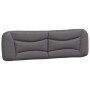 Bed frame with LED light gray synthetic leather 180x200 cm by , Beds and slatted bases - Ref: Foro24-3213951, Price: 270,13 €...