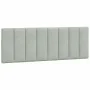Cabecero de cama acolchado terciopelo gris claro 120 cm de , Cabeceros y pies de cama - Ref: Foro24-374661, Precio: 47,36 €, ...